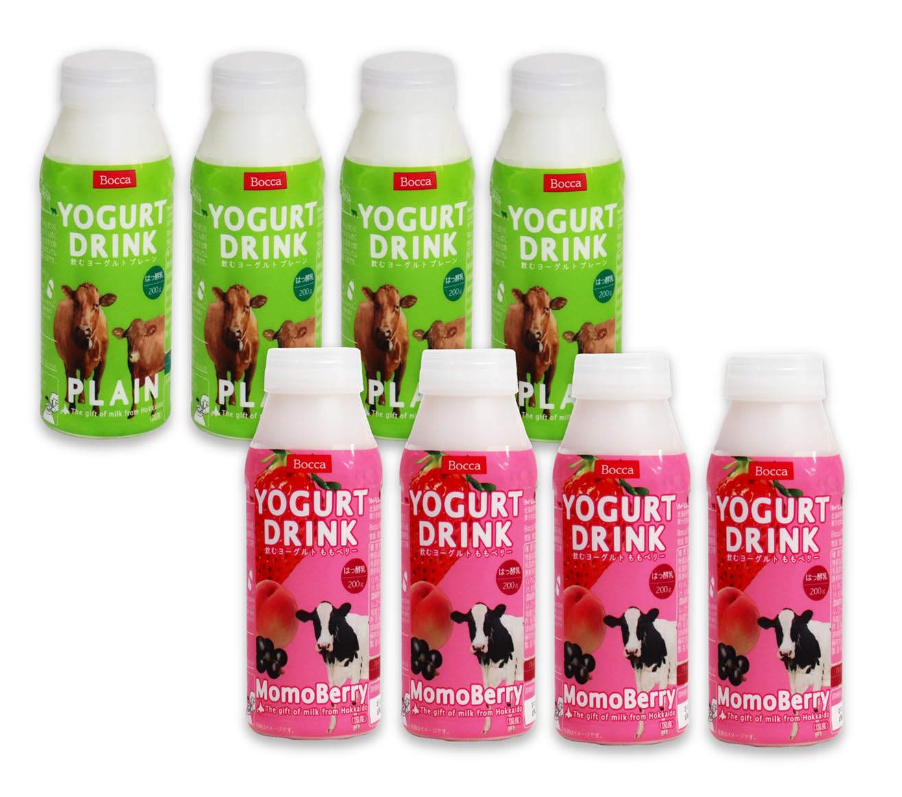 Amazon.co.jp: 【牧家Bocca 飲むヨーグルトセット200g×8本】北海道伊達